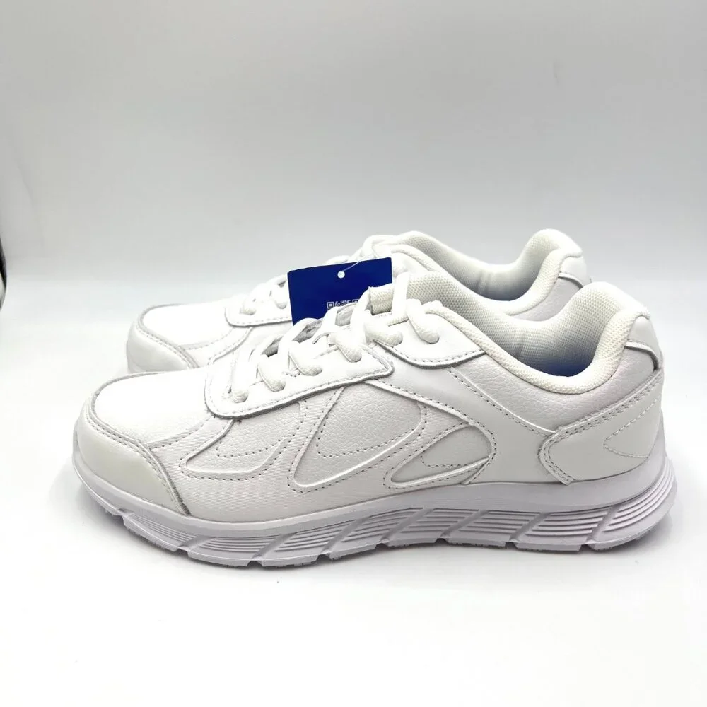 7.5W 7.5 WIDE WIDTH Shoes For Crews Womens Galley II‎ White Work Sneakers Shoes